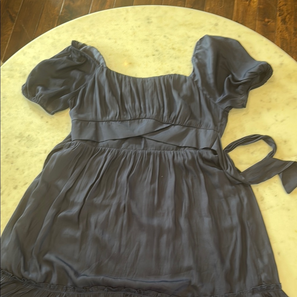 Altar'd State Charcoal Zip-Up Dress